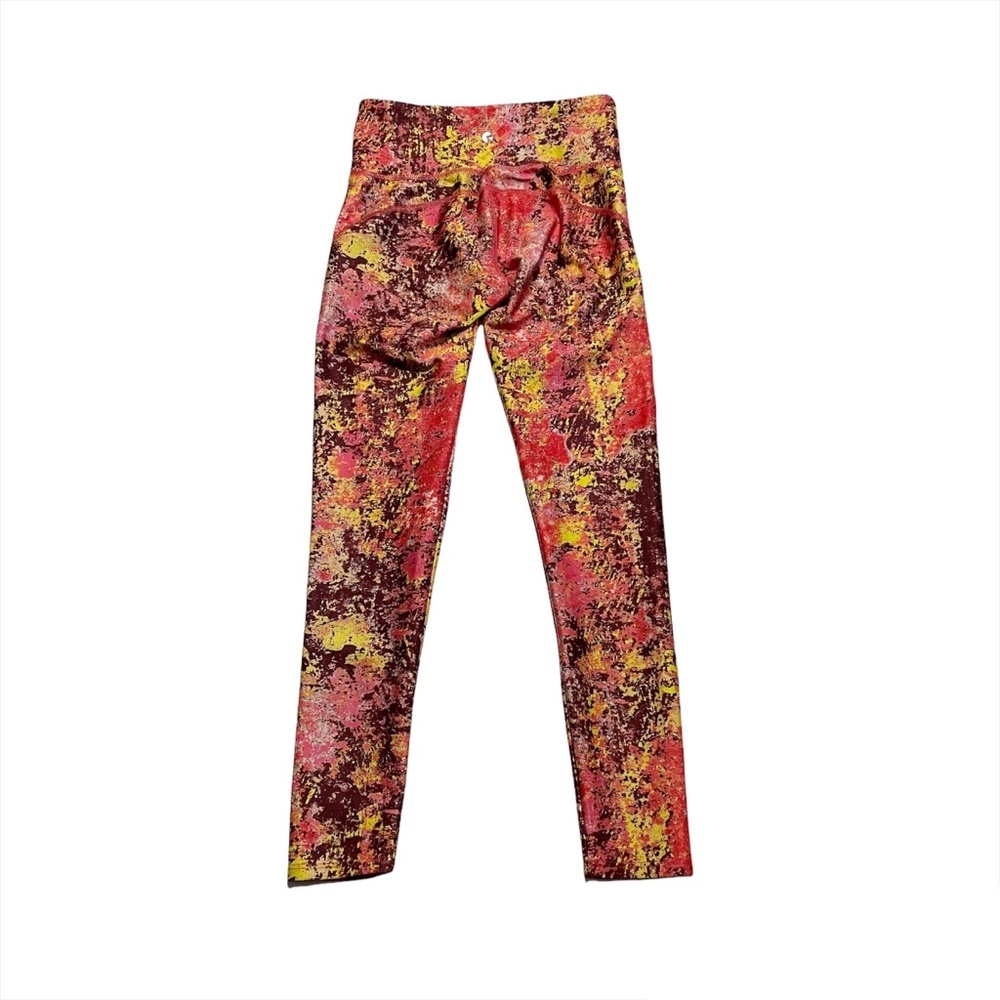 Ghost Flower Carbon38 Earth High Waisted Leggings Athleisure Activewear Small - Picture 9 of 9